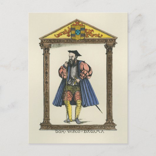 ヴァスコ・ダ・ガマ ポストカード (正面)