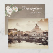 ヴァチカン市内の結婚前お祝いゲームのポストカード ポストカード (正面/裏面)