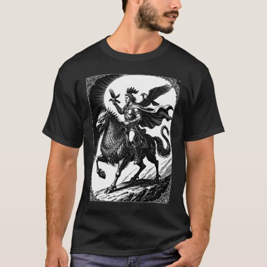 ヴァッサゴの影の荒馬 Tシャツ (正面)