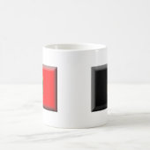 ヴァッレ・ダオスタ州の旗 コーヒーマグカップ (中央)
