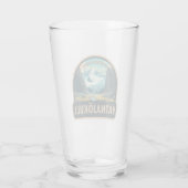 ヴァトナヨクフルナショナルパークアイスランドトラベルヴィンテージ タンブラーグラス (裏面)