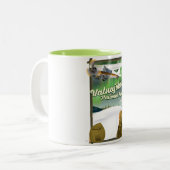 ヴァトナヨクル国立公園アイスランド ツートーンマグカップ (正面左)