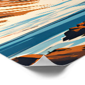 ヴァトナヨクル国立公園 ポスター (角)