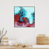 ヴァトナヨクル氷河アイスキャップアイスランド ポスター (キッチン)