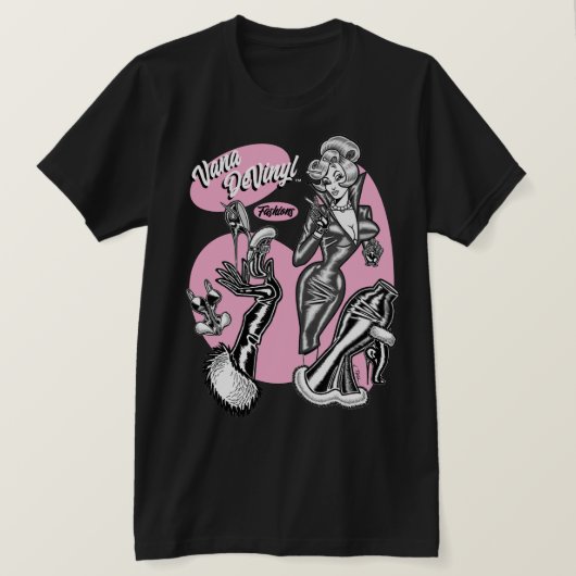 ヴァナデビニル™ファッションTシャツ Tシャツ (デザイン正面)