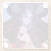 ヴァニタスジャンヌコースターバイカミさま ガラスコースター (裏面)