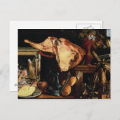 ヴァニタス静物画 , 1552 ポストカード (正面/裏面)