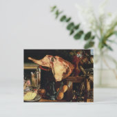 ヴァニタス静物画 , 1552 ポストカード (スタンド正面)