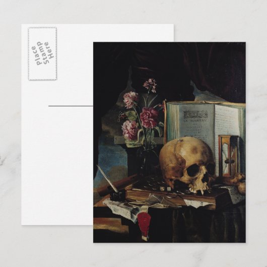 ヴァニタス ポストカード (正面/裏面)