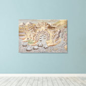 ヴァニットを中心とした西ギリシャの鳥瞰図 キャンバスプリント (インサイチュ (ウッドフロア))