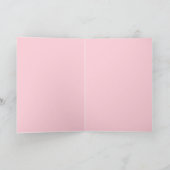 ヴァネッサピンクアザレアハッピーバースデー カード (内部)