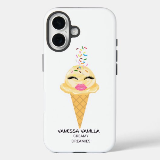 ヴァネッサ・バニラ iPhone カバー (裏面)