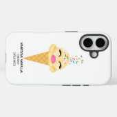 ヴァネッサ・バニラ iPhone カバー (裏面 (横))