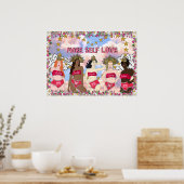 ヴァバヴァウォンブモアセルフラブプリント ポスター (キッチン)
