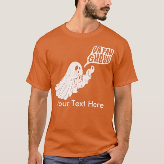 ヴァファングールハロウィンイタリアン幽霊カスタム Tシャツ (正面)