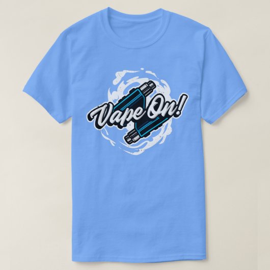 ヴァプオンベーピングライフスタイルベーパ Tシャツ (デザイン正面)