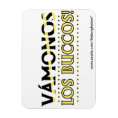 ヴァモノス・ロス・バッコス！マグネット！店舗住所あり マグネット (縦)
