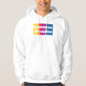 ヴァモンスブランドン陰影文字 パーカ (正面)