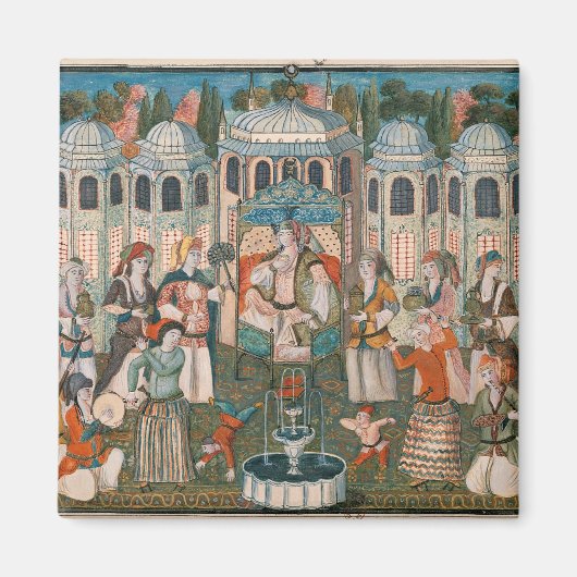 ヴァリド・スルタナのための饗宴 マグネット (正面)