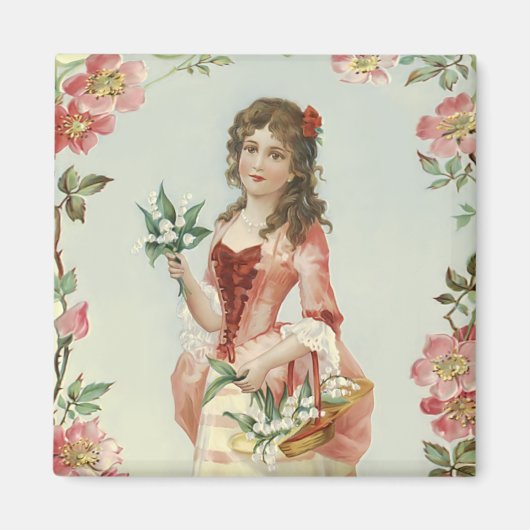 ヴァリー・メイドのリリー マグネット (正面)