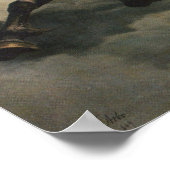 『ヴァルキリー』(1869年)ピーター・ニコライ・アルボ ポスター (角)