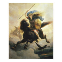 『ヴァルキリー』（1869年）ピーター・ニコライ・アルボ