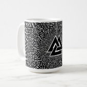 ヴァルクヌート コーヒーマグカップ (正面左)