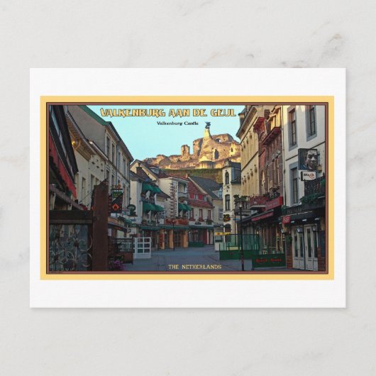 ヴァルケンブルク城跡 ポストカード (正面)