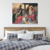 ヴァルジェボ教会のセルビア正教会の金石碑。- キャンバスプリント (インサイチュ (寝室))