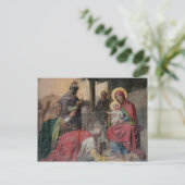 ヴァルジェボ教会のセルビア正教会の金石碑。- ポストカード (スタンド正面)