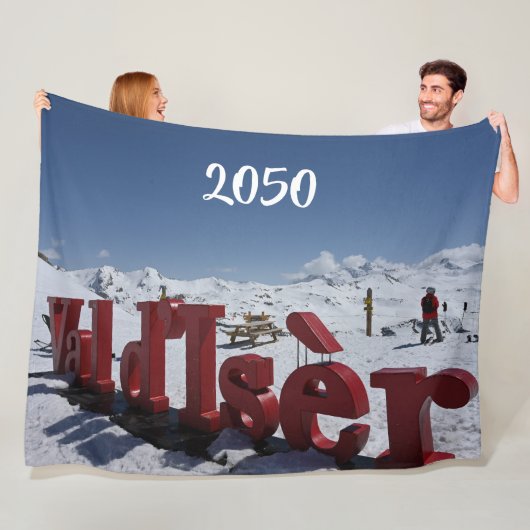ヴァルディゼール フリースブランケット (インサイチュ)
