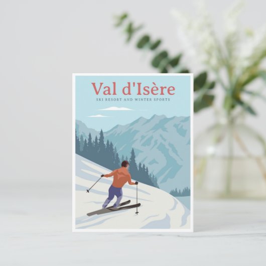 ヴァルドイセールスキーヴィンテージ旅行フランスフランスの ポストカード (スタンド正面)