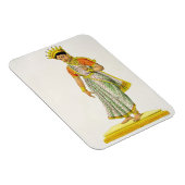 ヴァルナのカリカ妻、C. de Motte彫り(17) マグネット (右側)