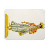 ヴァルナのカリカ妻、C. de Motte彫り(17) マグネット (横)