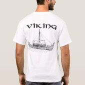 ヴァルハラのワイシャツ Tシャツ (裏面)