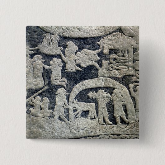 ヴァルハラの伝説の詳細 缶バッジ (正面)