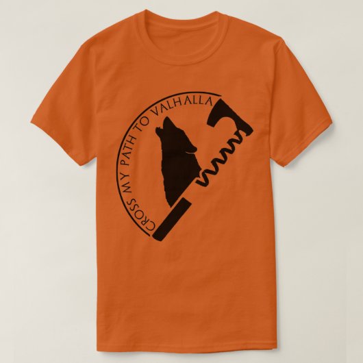 ヴァルハラクラシックTシャツへの道 Tシャツ (デザイン正面)