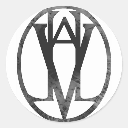 ヴァルハラシールブラック ラウンドシール (正面)