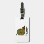 ヴァルハラ地方パークバックパック ラゲッジタグ (正面縦)