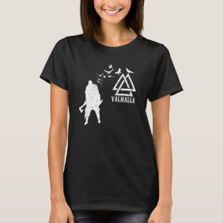 ヴァルハラ殺人ヴァルハラ台頭バルハラのリバーブ Tシャツ