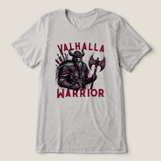 ヴァルハラ・ウォリアー トライブレンドTシャツ (デザイン正面)