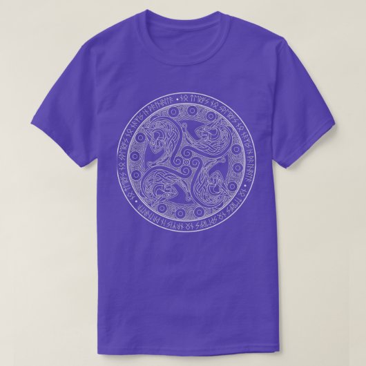 ヴァルハラ・ダークにナチスはいない Tシャツ (デザイン正面)