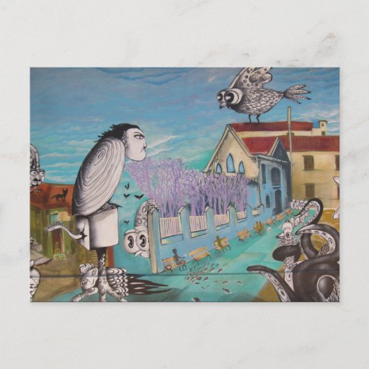 ヴァルパライソ超現実美術 ポストカード (正面)