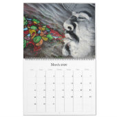 ヴァルパライソ通りアート2026ラージ カレンダー (3月 2026)