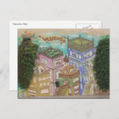 ヴァルパライソ通りアート ポストカード (正面/裏面)