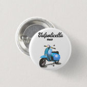 ヴァルポリチェライタリアスクーターポスターアートプリントT-Shir 缶バッジ (正面&裏面)