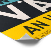 ヴァルムランドスウェーデンヴィンテージ旅行ポスター ポスター (角)