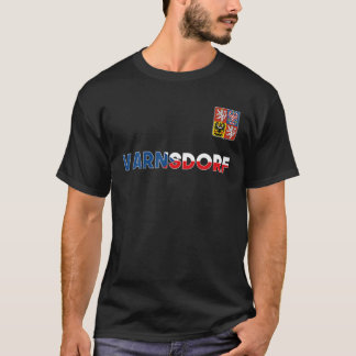 ヴァルンスドルフチェコハート国旗Aのライオンコート Tシャツ