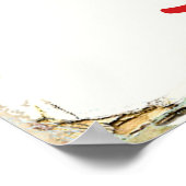 ヴァレスイスヴィンテージスタイルスキーポスター ポスター (角)