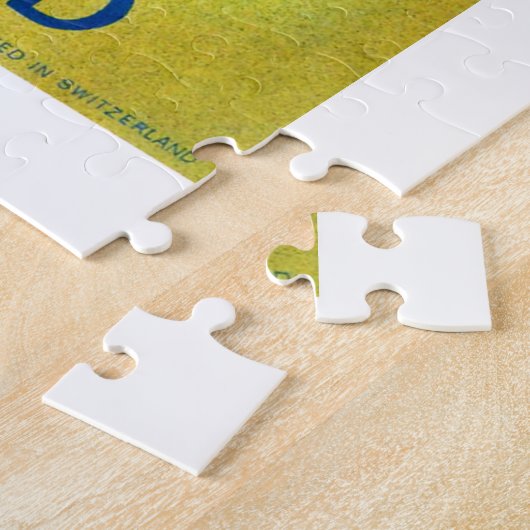 ヴァレスイスヴィンテージ旅行ポスター ジグソーパズル (側面)